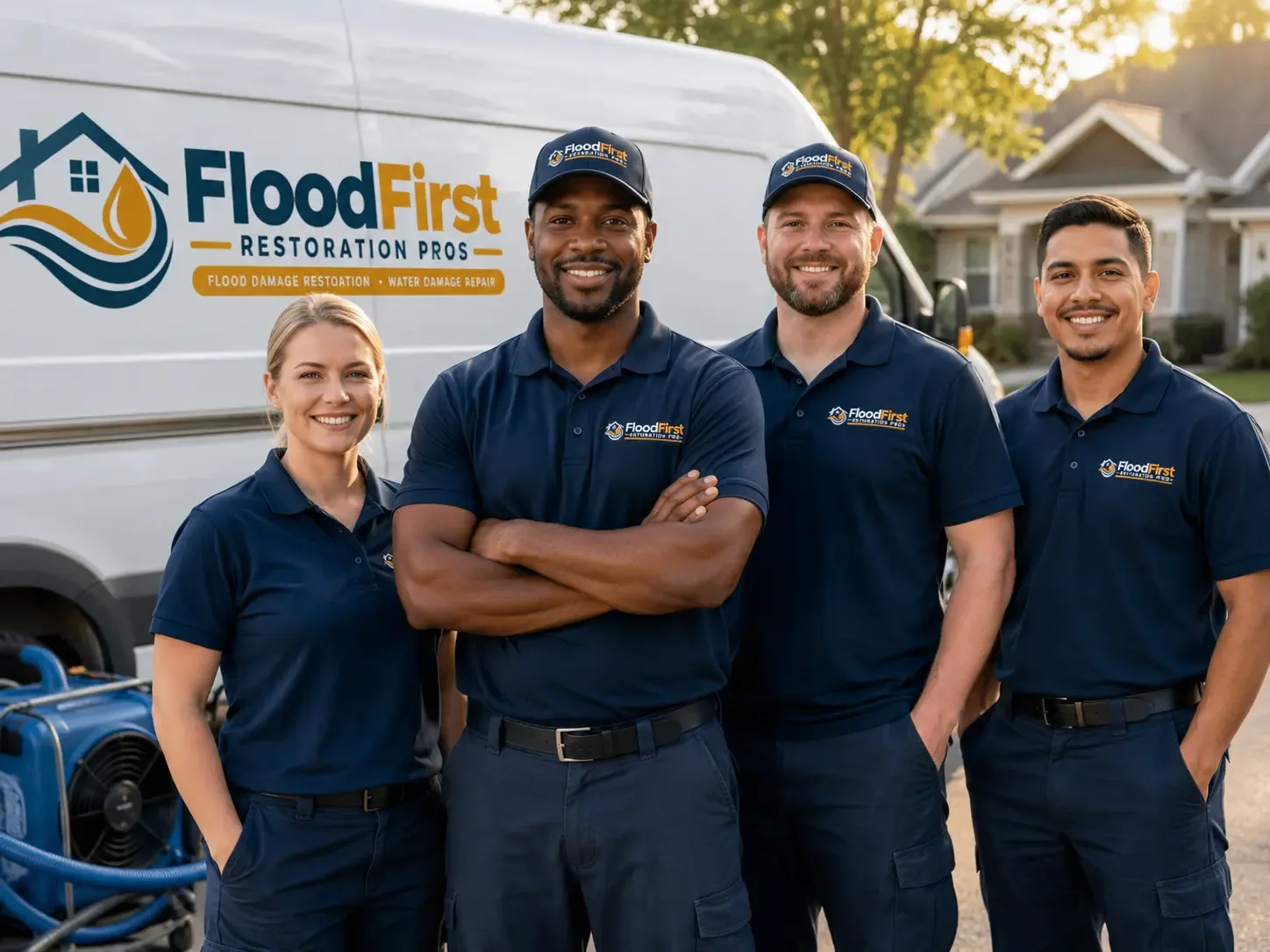Flood Damage Restoration company in Burlington, MI